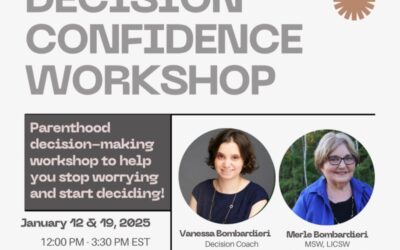 Registration Now Open! January 2025 Decision Confidence Workshop